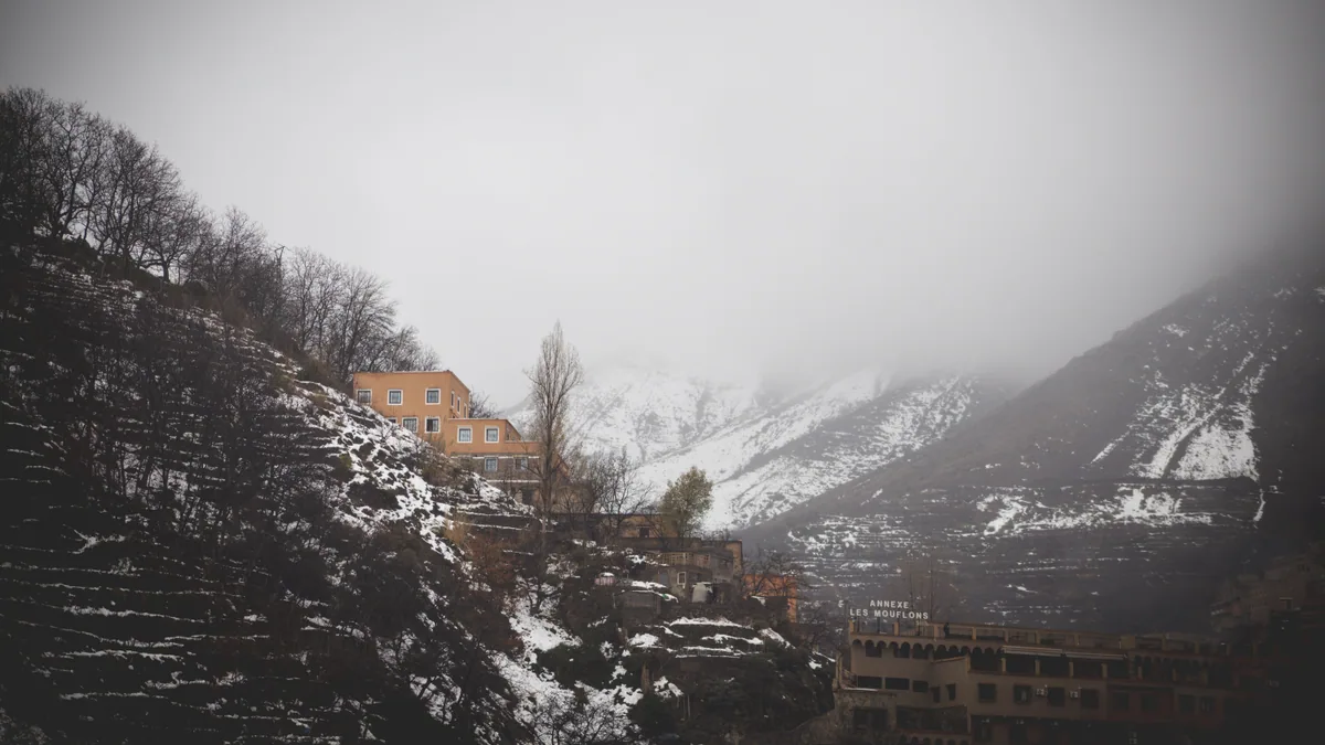 The Atlas mountains where eSIM Morocco coverage thins