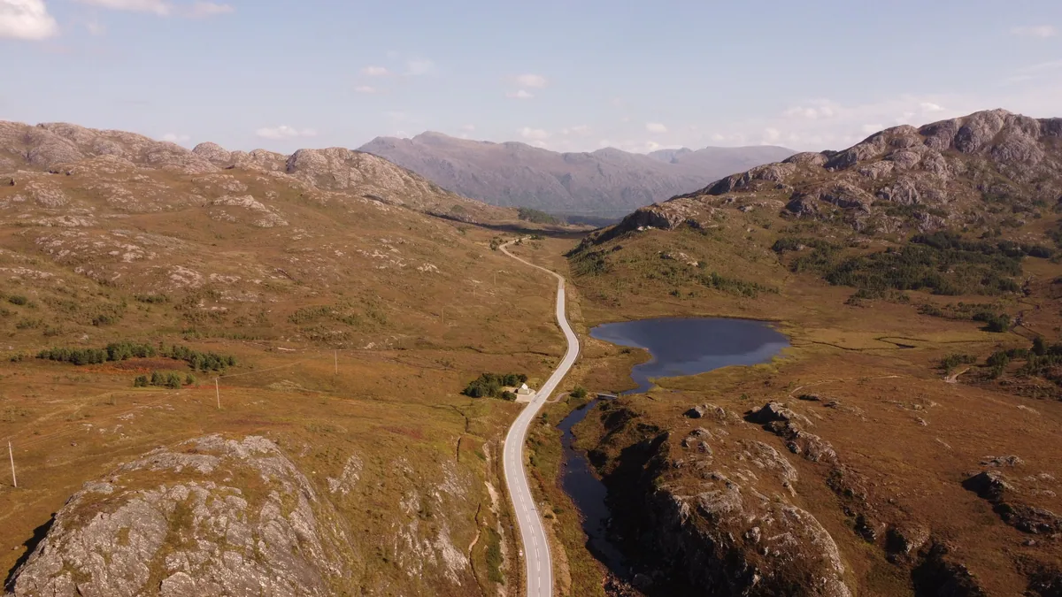 The Highlands where eSIM UK coverage disappears